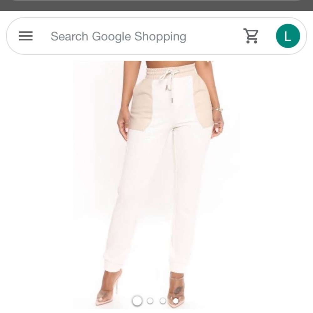 NWT Fashion Nova I Know A Place Joggers - Picture 2 of 9